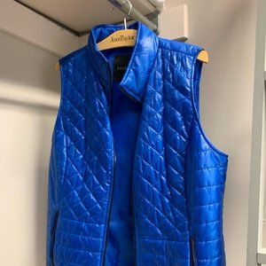 Talbots Cobalt Blue Vest Size L